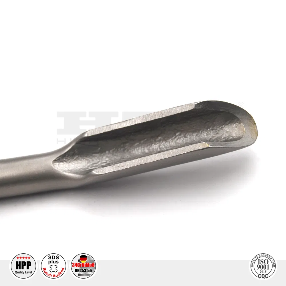 Supreme Alloy Steel Hollow Gouge 22mm Hammer Chisel SDS Plus for Grooving Concrete Brick Chiseling