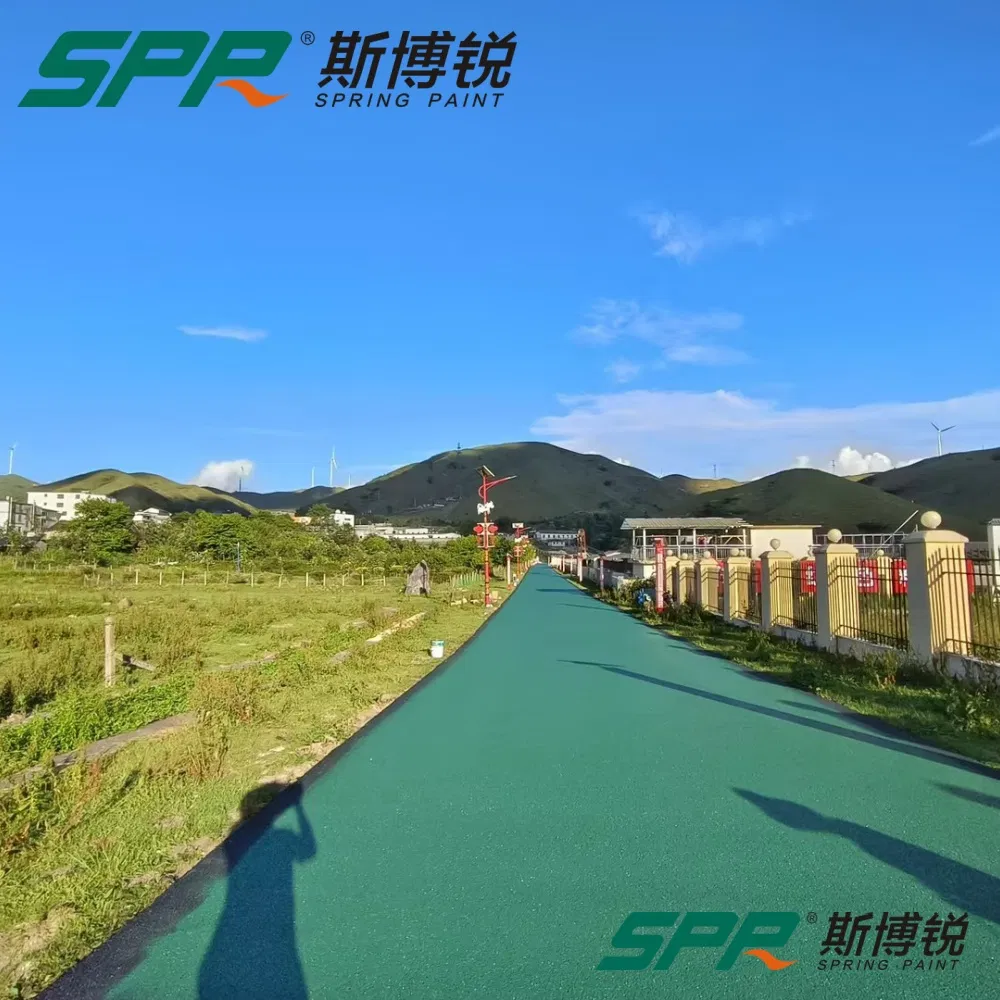 a UV-Stable Asphalt Pavement Floor for High Solar Radiation Areas