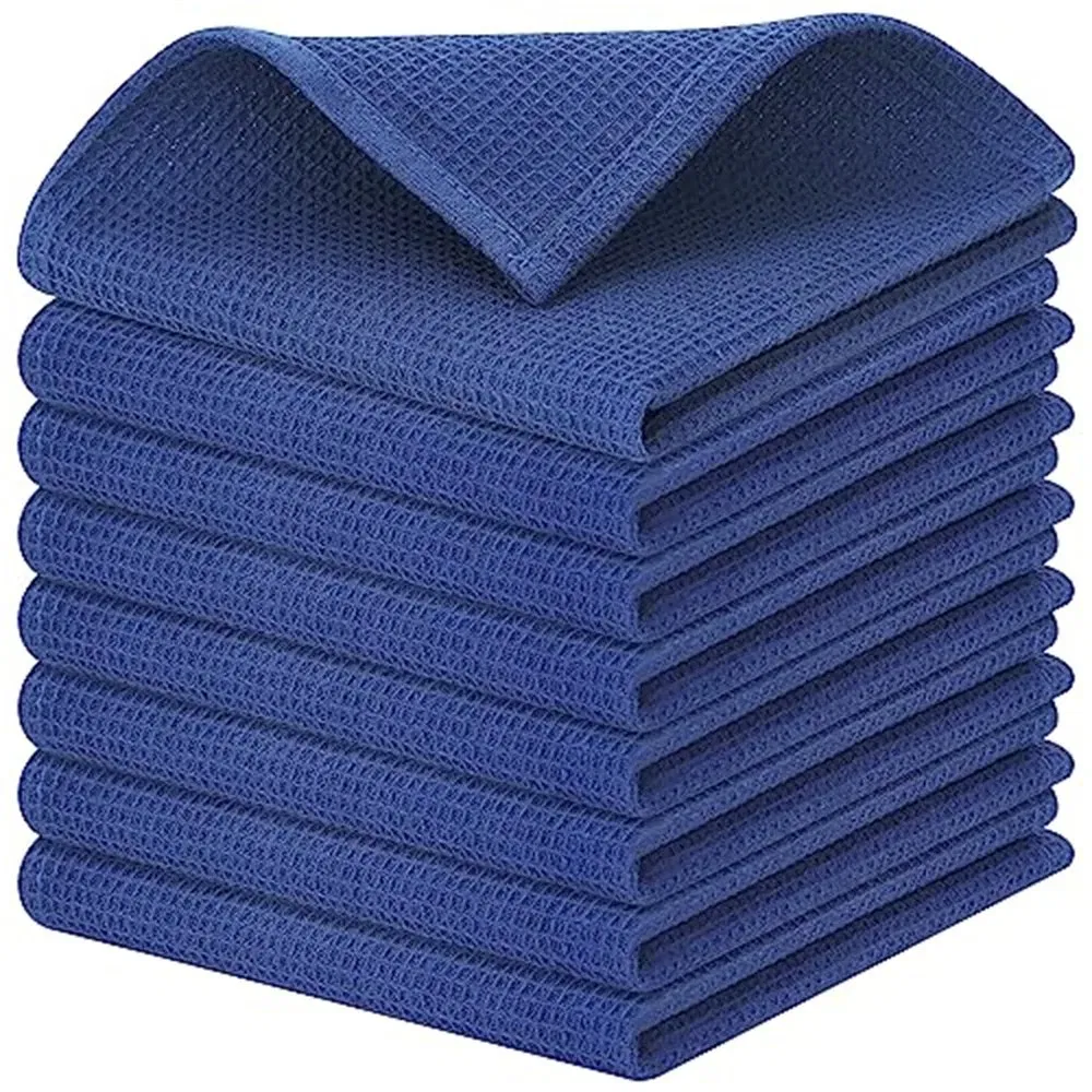 Microfiber Towel Soft Absorbent Dishcloth Kitchen Dish Rag Breathable Face Wash Towel Household Cleaning Cloth Wash Cloth Black&White