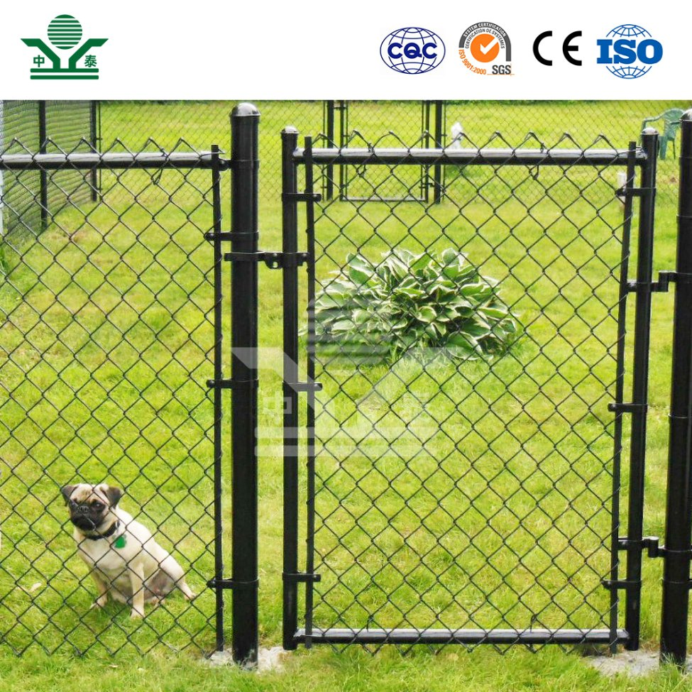 Zhongtai Vinyl Chain Link Fence China Manufacturing Standard Stadium Chain Link Fence 60mm X 60mm 5 FT Tall Stadium Chain Link Fence