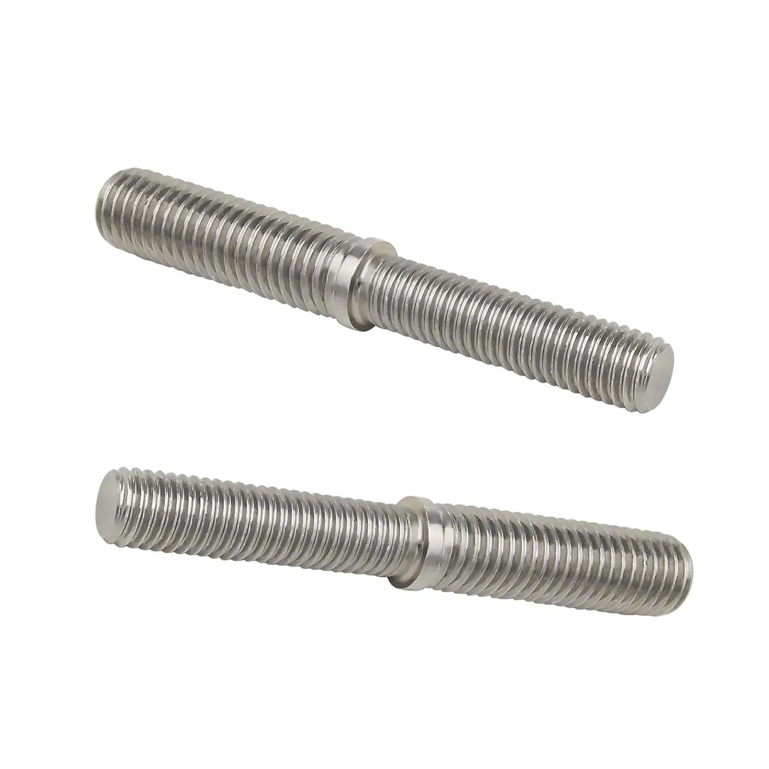 Double Ended Threaded Stud Bolts Stainless Steel Reduced Threaded Structural Column Fasteners
