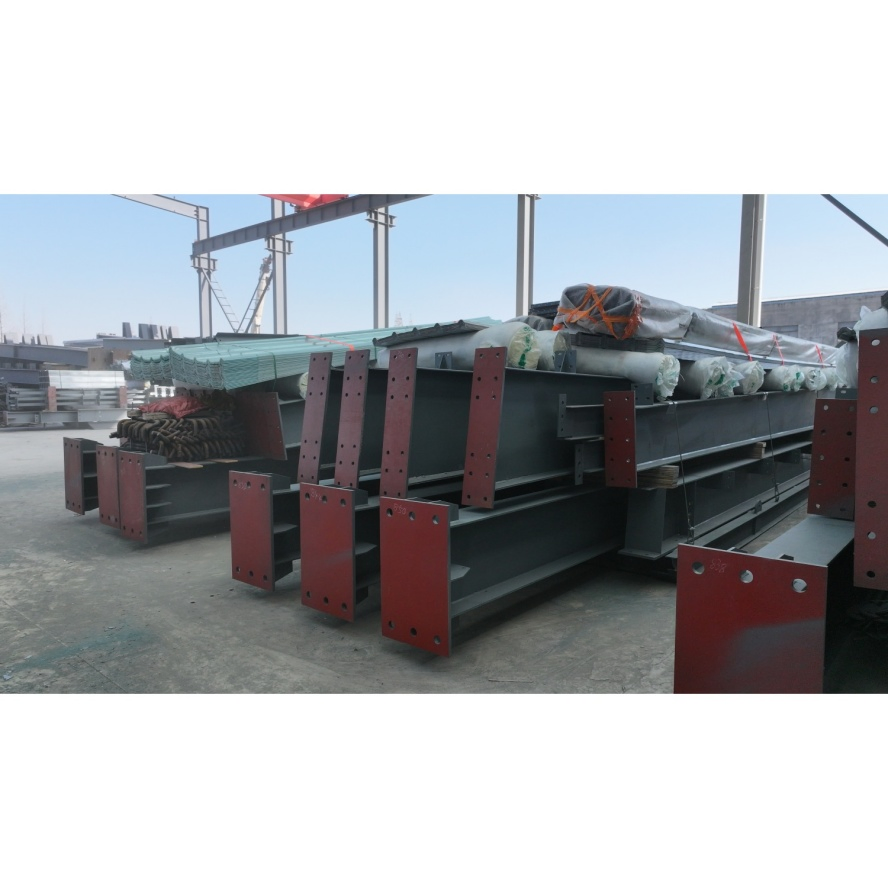 Custom Private Label Water-Proof Wind-Resistant Recyclable Prefabricated Epoxy Coated Steel Structure for Retail Store