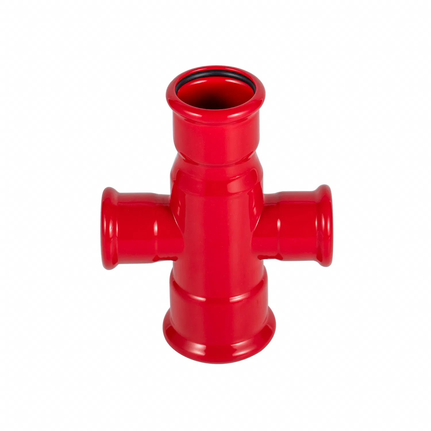 Durable Carbon Steel Plumbing Cross for Reliable Press Connection Installations