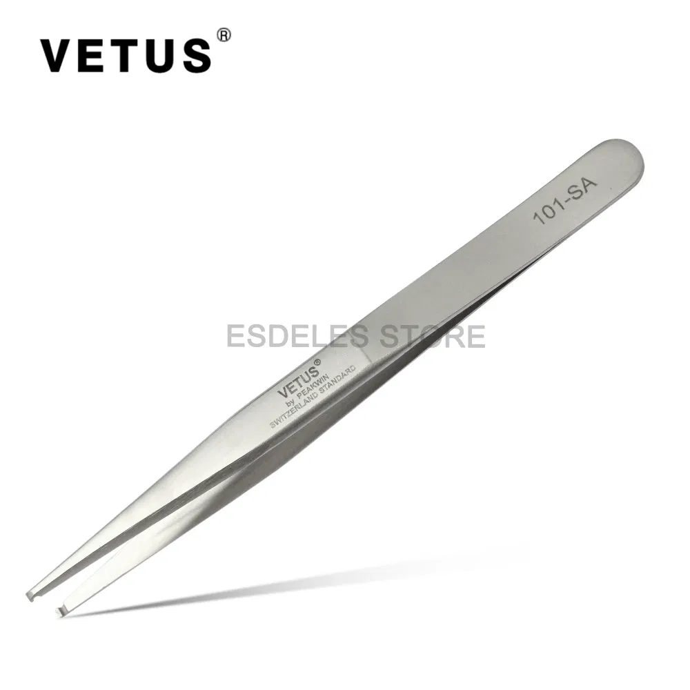 101-SA Eastmermaid Vetus Volume Eyelash Tweezers Straighht and Curved for Eyelash Extension Private Label Tweezers