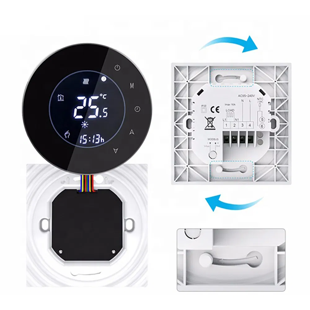 16A Electric Heating WiFi Room Thermostat for Home