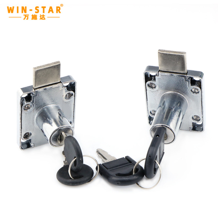 Winstar Home Use Furniture Zinc Alloy Cabinet Door Lock with Keys