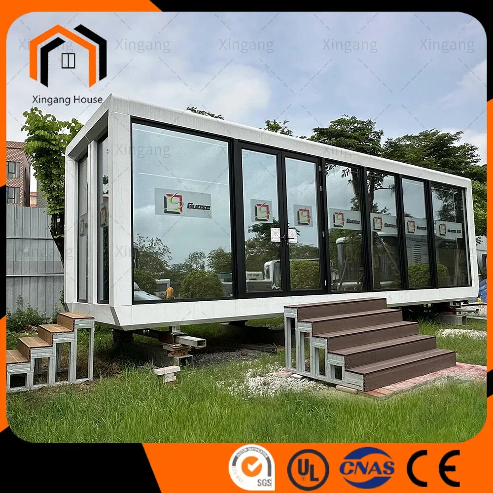 Best Steel Expandable Container House 20FT 40FT Luxury Foldable Expandable Container House Prefabricated House
