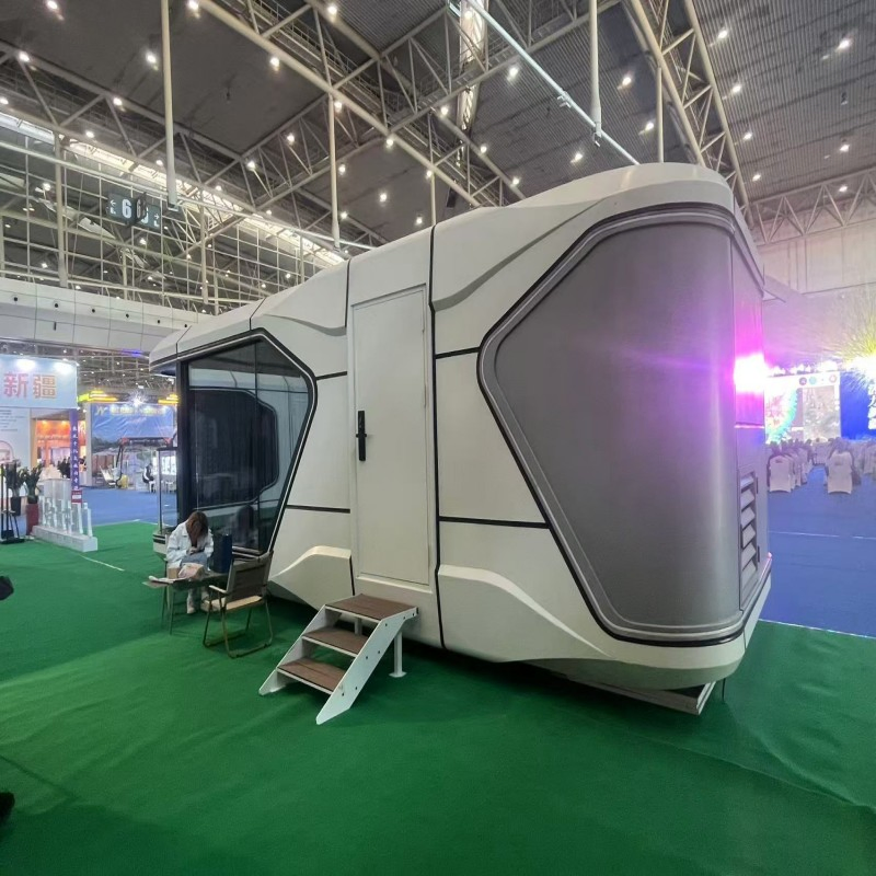 Mobile House Sample Folding Luxury Prefab Space Capsule House