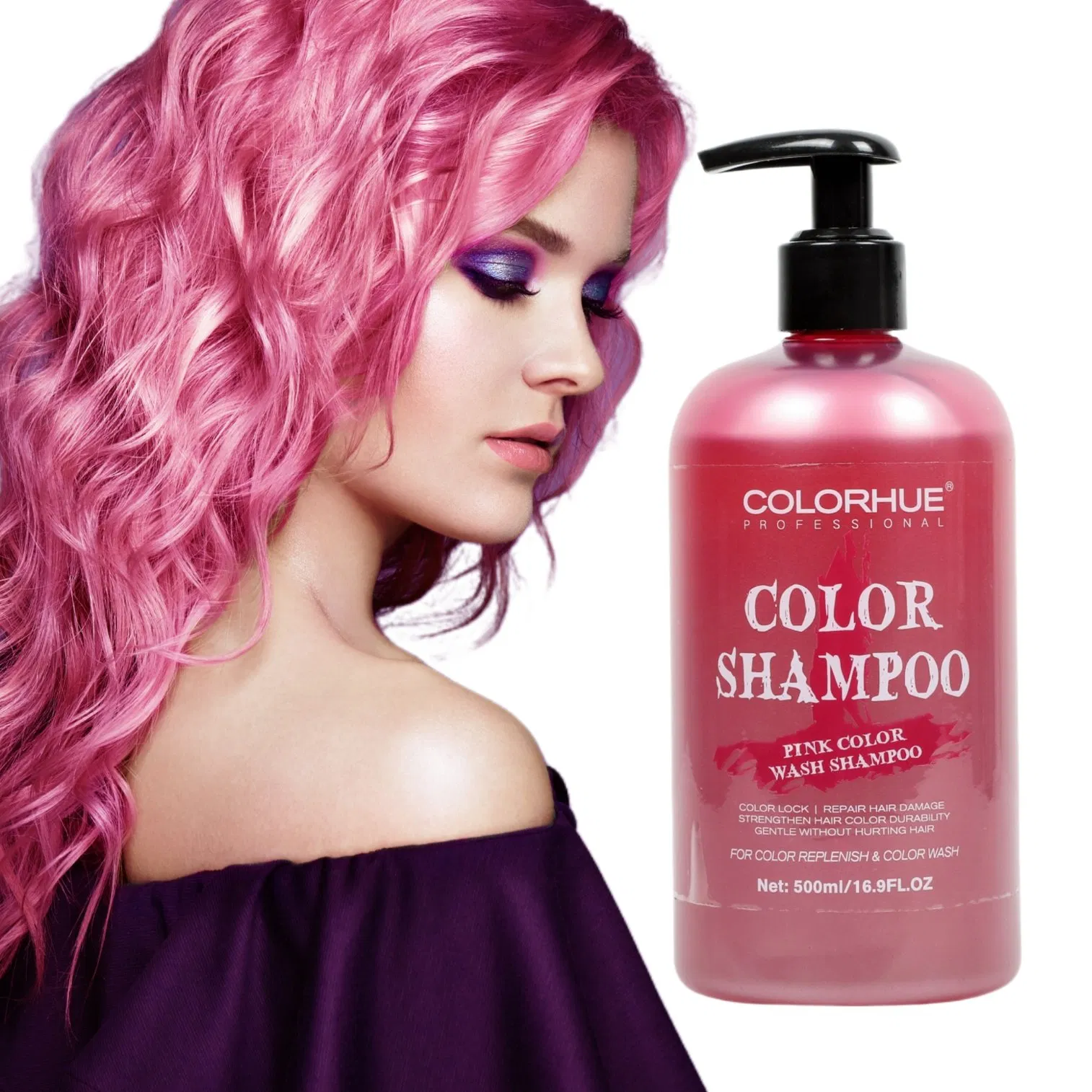 Dyeing Cream Shampoo Hair Colour Organic Color Shampoo and Conditioner Effect for Home Use Dye Hair Shampoo 500ml