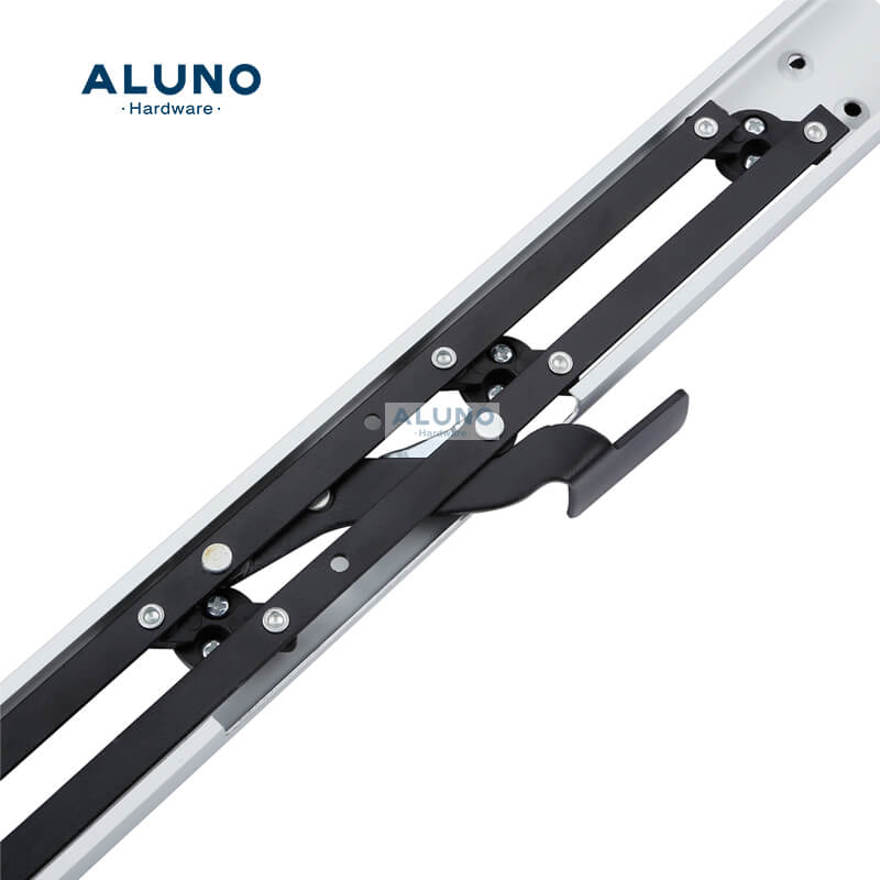 Aluno Hot Sale Construction Creative Sliding Modern Gallery Jalousie Frame Jalousie Window Frame Blinds Shades