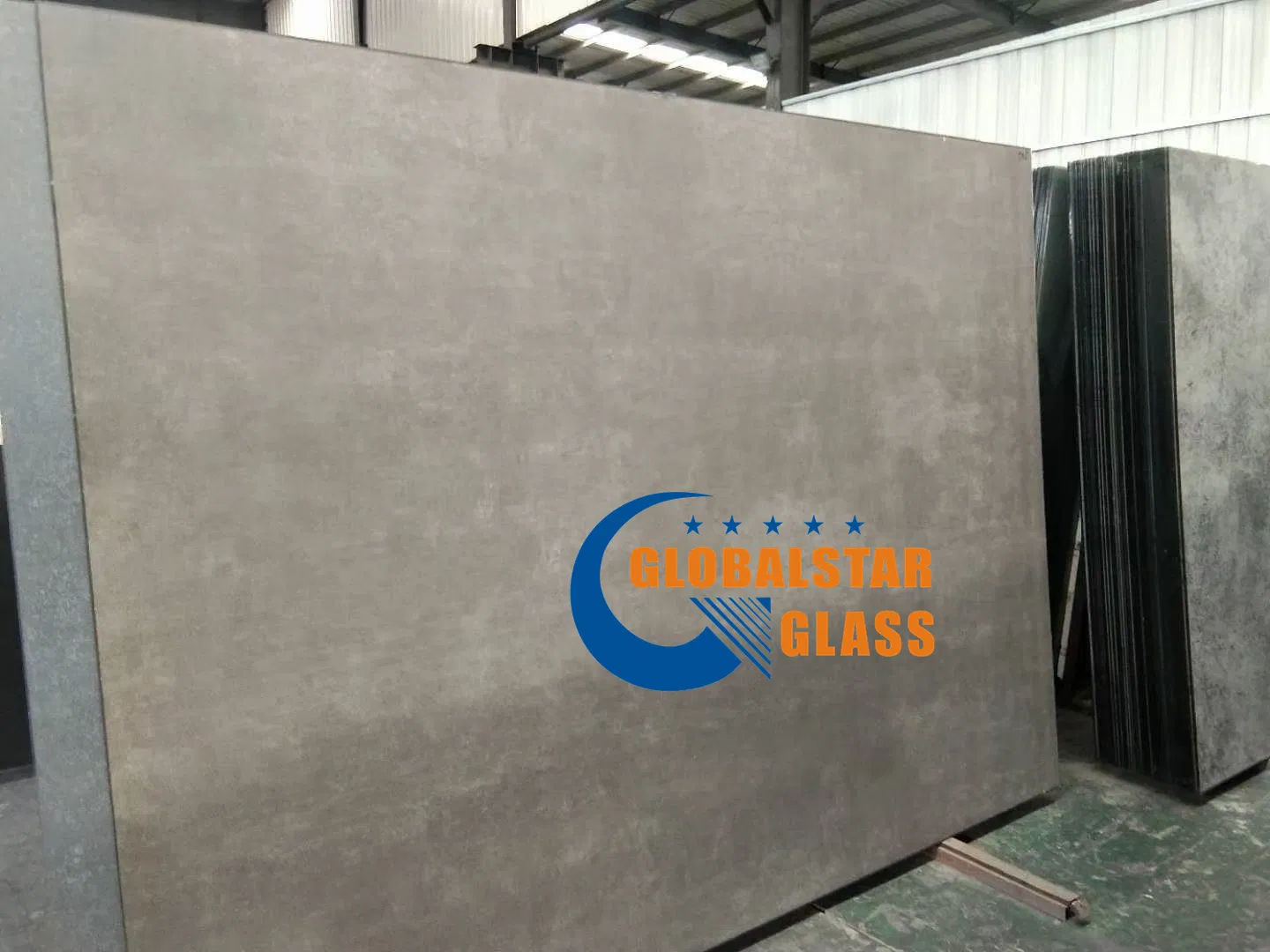 European Style Decorative Glass Temperable Marble Design Lacobel T Glass
