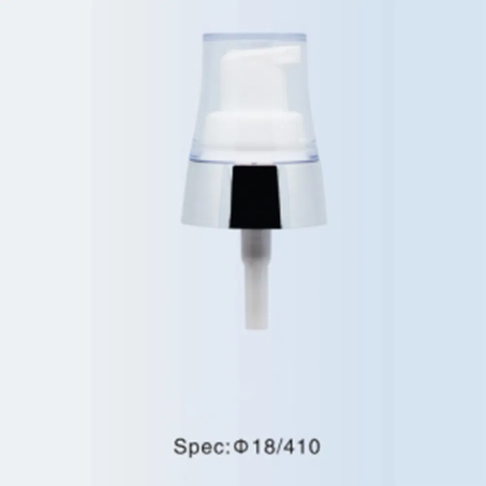 Ribbed Cap 28/410 Black Color Screw Lotion Pump Diapenser, Plastic Switch Hand Pump