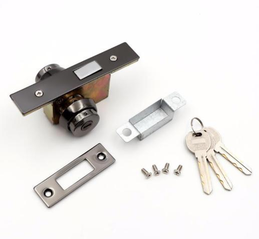 Aluminum Alloy Glass Door Lock Frame Glass Floor Lock Flat Door Lock