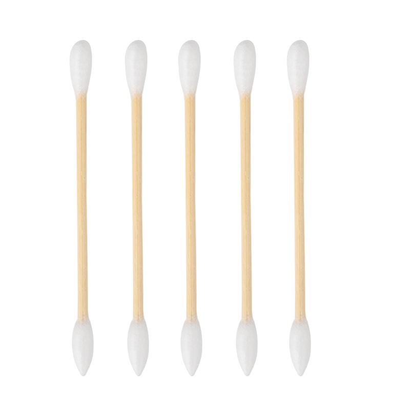 High-Quality 300PCS Q Tips Cotton Swab Bamboo Cotton Buds with Absorbent Tips for Effective Cleaning