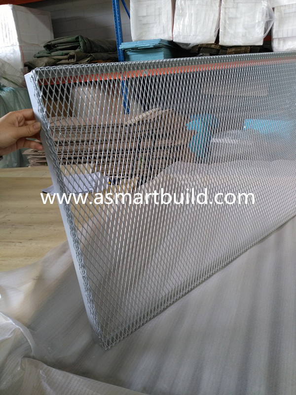 Decorative Metal Ceiling with Soundproof Mineral Wool Application in High-End Building