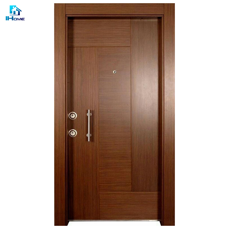 China Solid Teak Wood Doors Best Price Customized Residential Interior Sound Proof Solid Wood Door