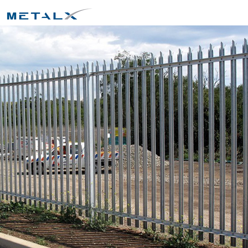 Fencing Panels Steel Palisade Matting Fence Gate Posts Galvanized Metal Fence