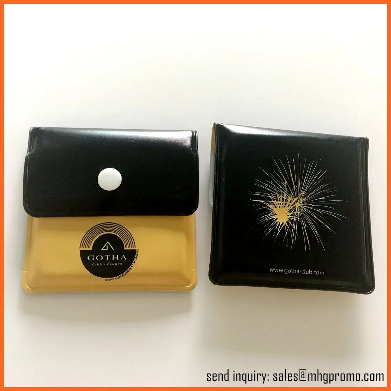 Eco-Friendly Recycle PVC Portable Pocket Ashtray