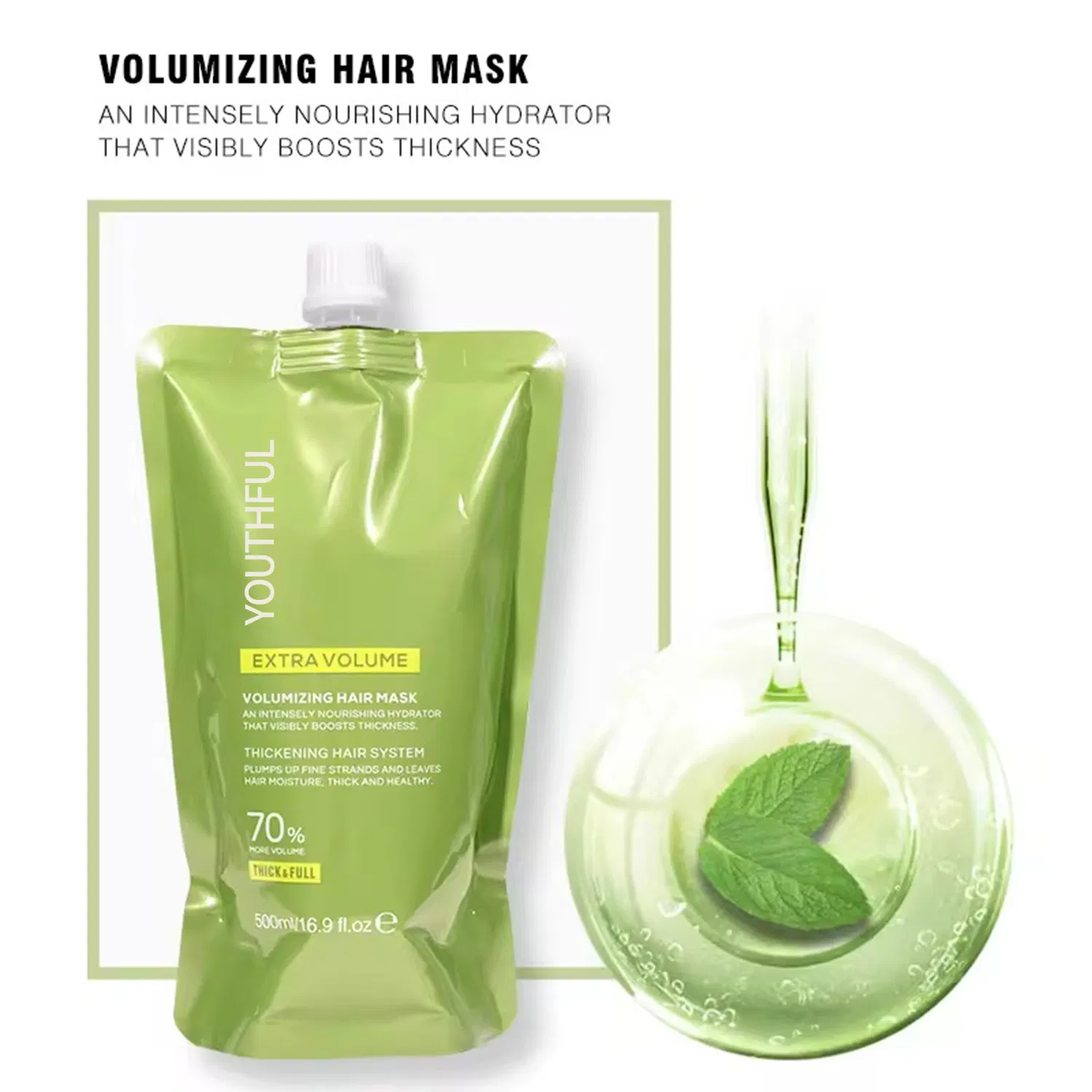 Professional Salon Deep Moisturizing Hair Repair Treatment Keratin Collagen Hair Mask