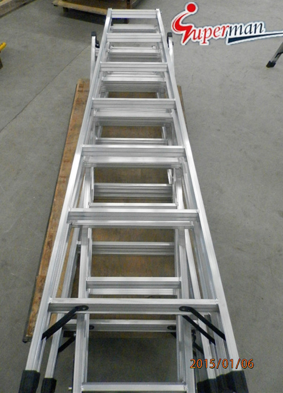 Multi-Purpose Aluminum Folding Ladder for Home and Office Use