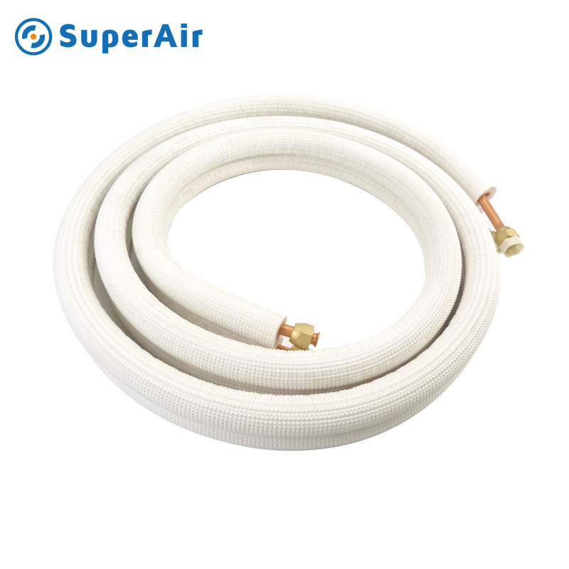 HVAC Top Quality Flexible AC Insulated Refrigeration Copper Pipe