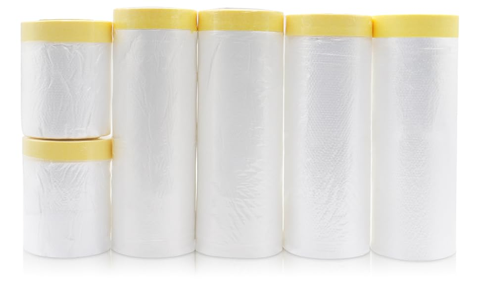Interior Decoration Protective Sheet HDPE for Windows Furniture Paint Work Masking Film
