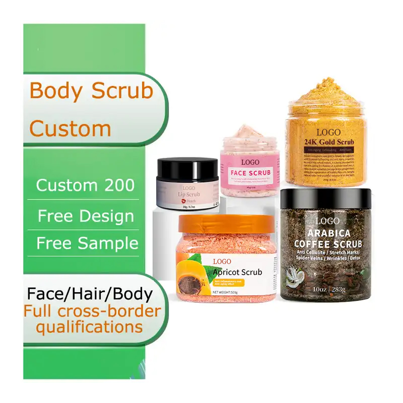 Ditong OEMODM Organic Arabica Coffee Body Scrub