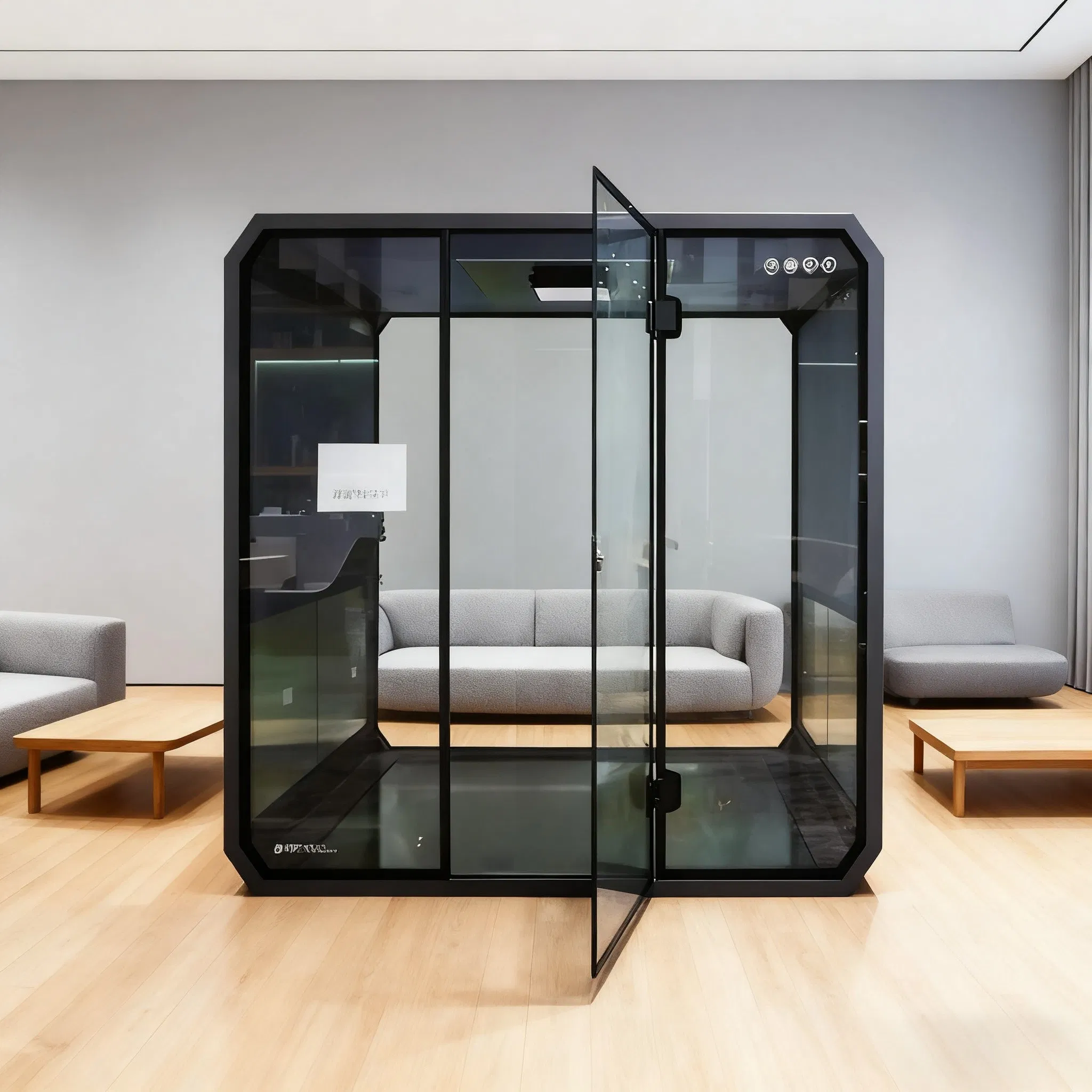 Customized Soundproof Office Phone Booth Acoustic Silent Cabin Office Prefab Office Pod