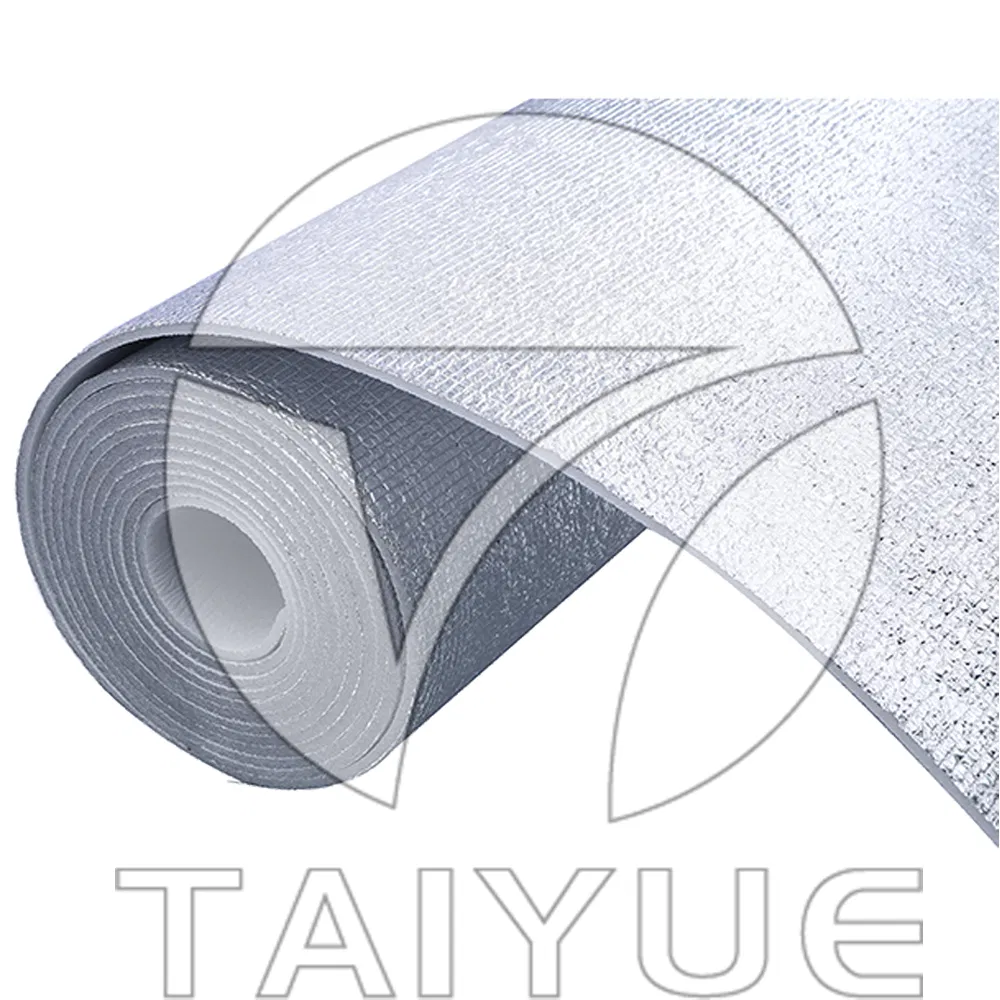 MPET PE Coating Reflective Facing Aluminum Foil EPE Foam Thermal Insulation for Roof