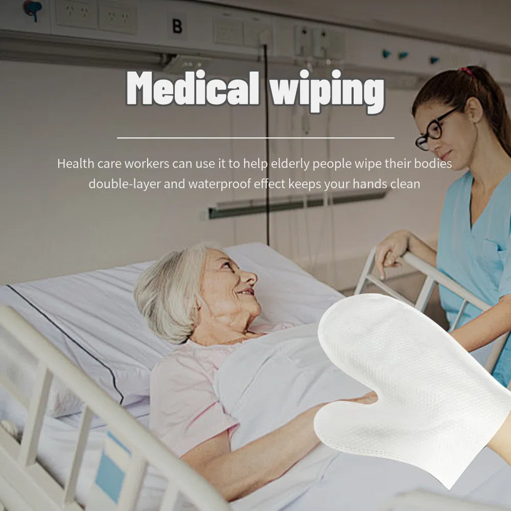 Non-Woven Gloves Disposable Nonwoven for Pet Cleaning Gloves