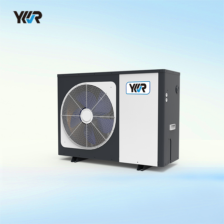 Ykr Self Developed Controllercold Climate Full Inverter Air to Water Heat Pump Air Source Water Heater Pump