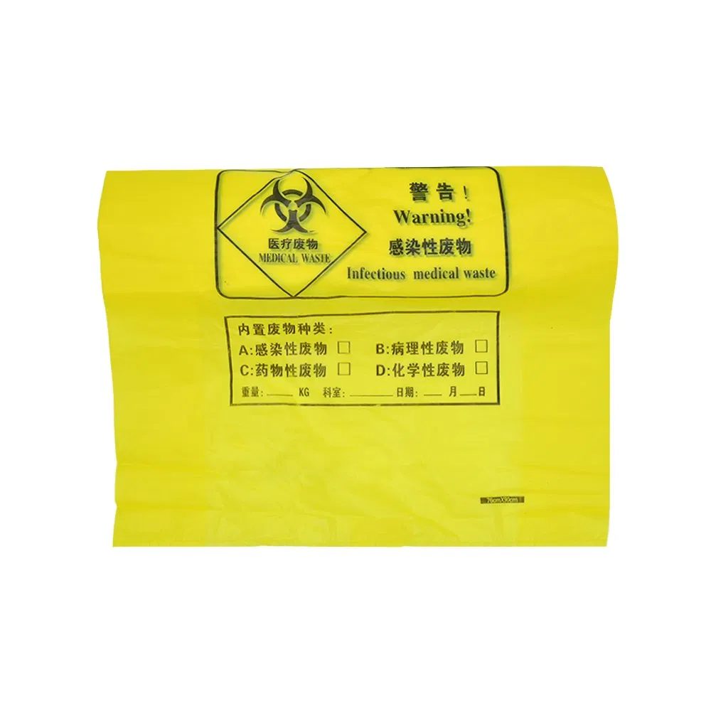 Hospital Customized Biodegradable Medical Garbage Bag Medical Waste Bag