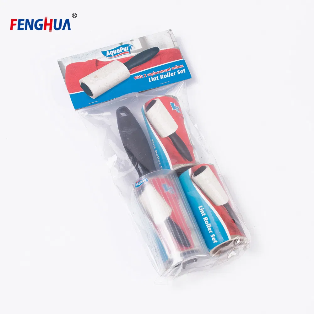 Adhesive Paper Sticky Lint Roller for Clothes Dust Pet Dog Hair Removal