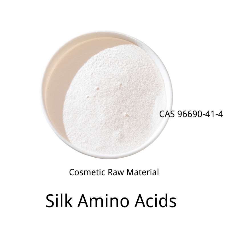Silk Amino Acid Benefits for Skin Cosmetic Grade White Powder