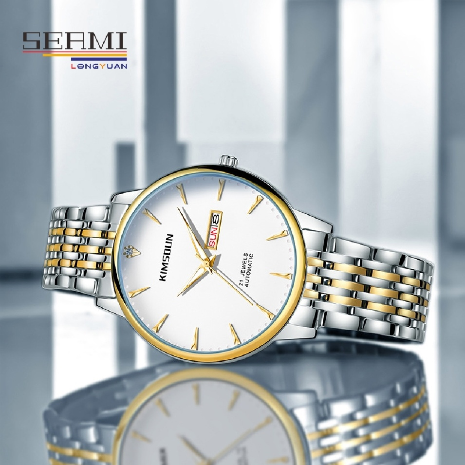 Minimalist Vintage Decorate Alloy Outfit Silicone Watch for Daily Life