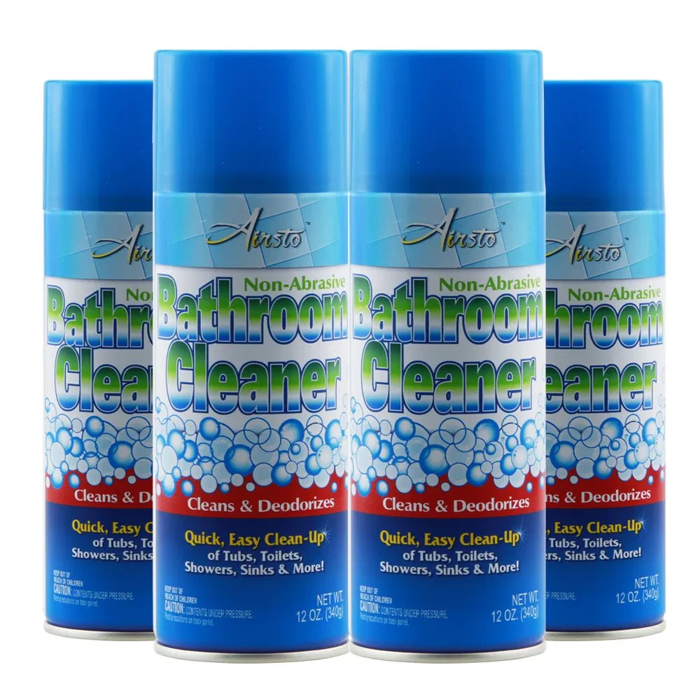 Private Label Manufacturer Bathroom Grime Fighter Bathroom Cleaner Aerosol Cleaner Spray