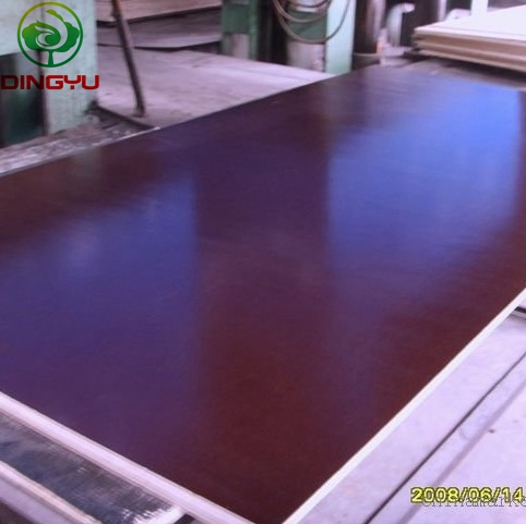 18mm Phenolic Glue Poplar Hardwood Core Film Faced Plywood Green Black Brown Construction Building