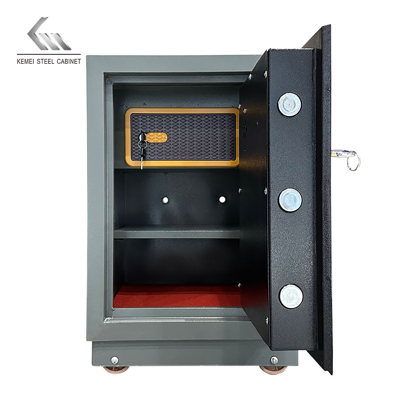 Large Luxury Security Safe Lock Box Cash Money Box Fireproof Office Safety Deposit Box