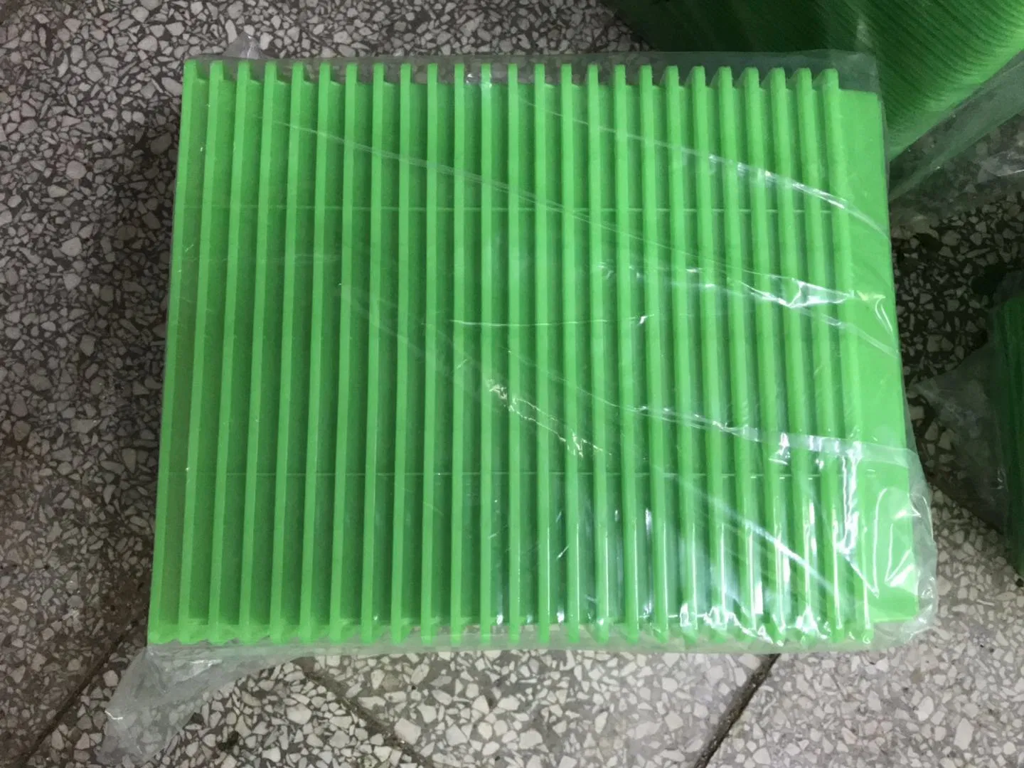 Plastic Tableware with PP Recycled Material Factory Price Brown Color 31cm*22.5cm*3cm