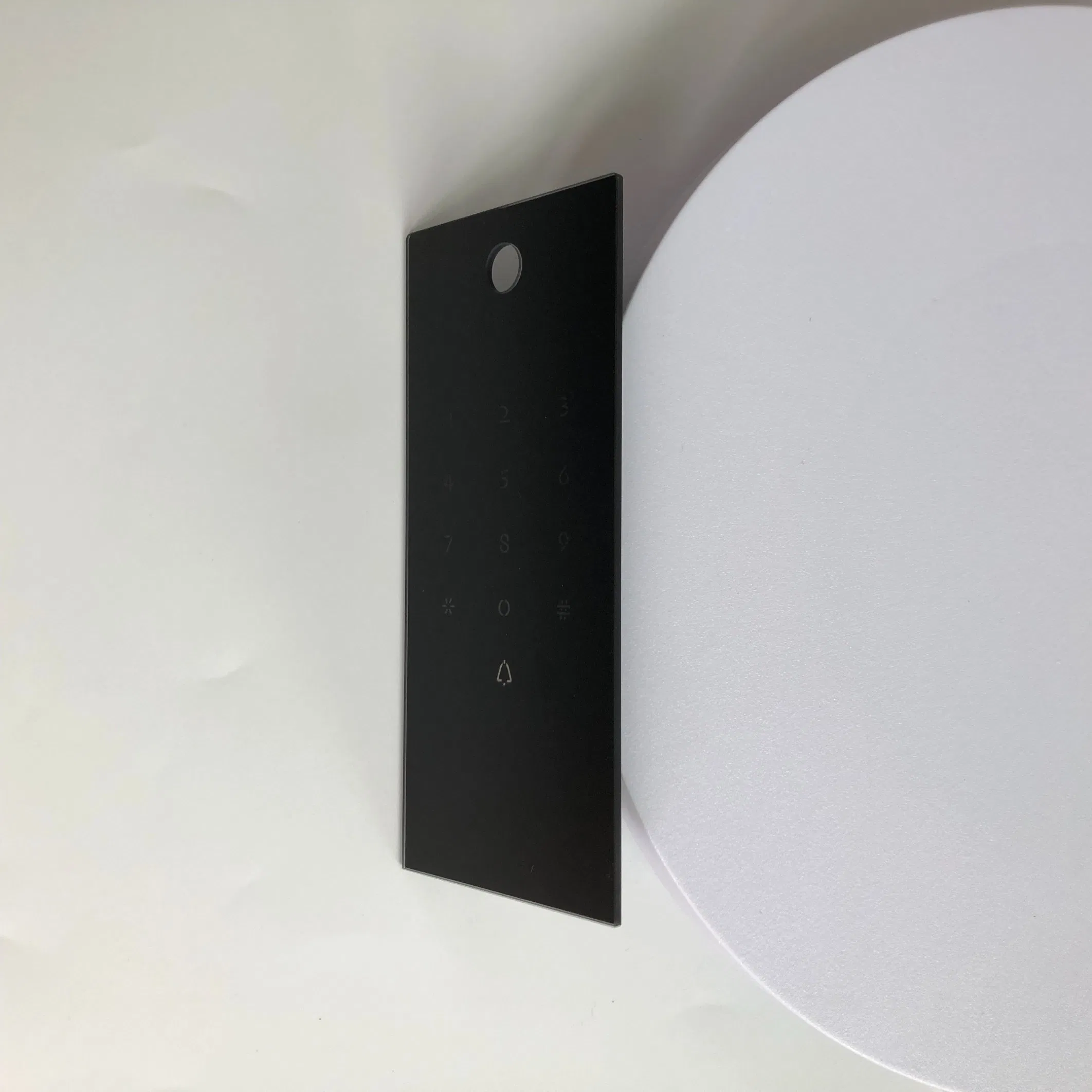 Tempered Glass Panel for Smart Door Lock Switch, Support Customized.