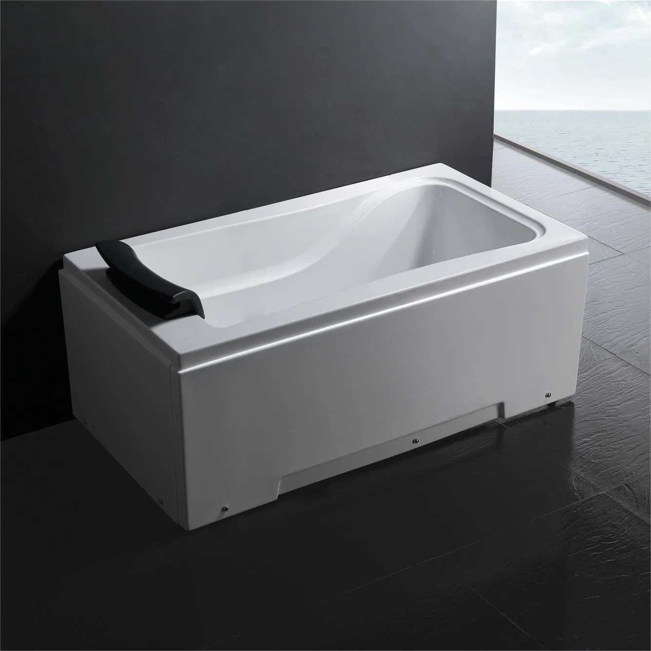 Акриловая массажная ванна SPA с гидромассажем 1.4 м