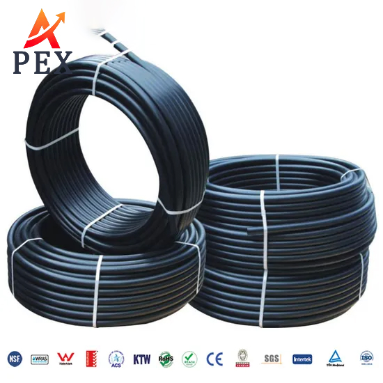 PE100 HDPE 40mm X 2.3mm Black Irrigation Pipe and Fittings for Drip Farming Systems with 100% Virgin Material & ISO 4427 Certification