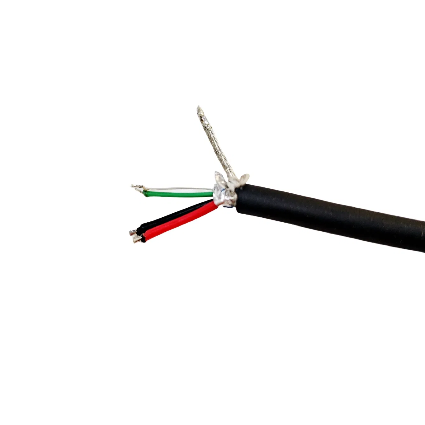 Телефонный кабель USB спиральный, выдвижной