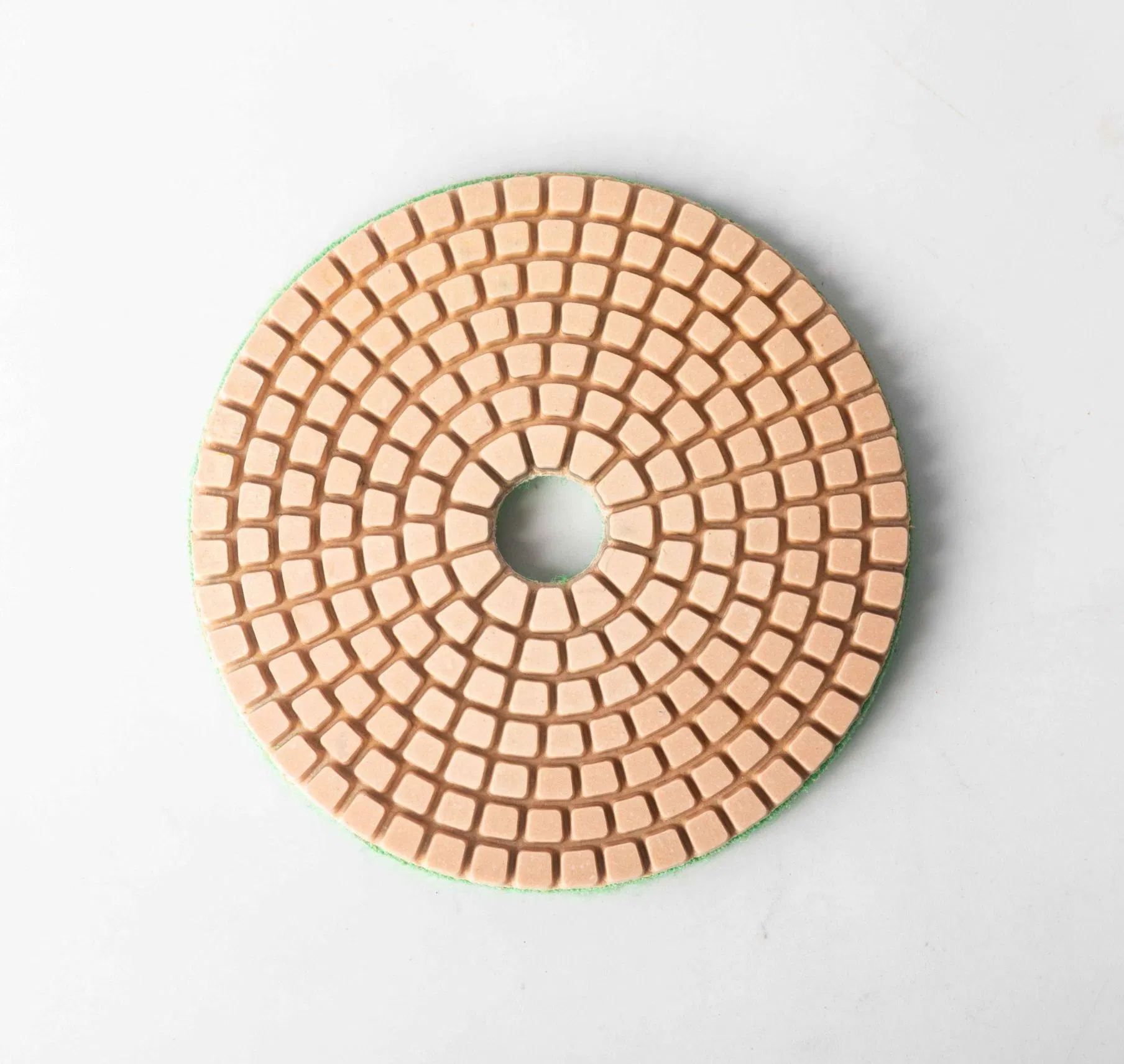 Flexible 4'' Wet Diamond Polishing Pads with Velcro Back