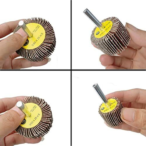 Абразивный лепестковый круг для нержавеющей стали 270x100x32мм