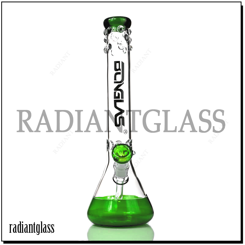 Wholesale Spots Around Beaker Smoking Water Pipe Glass