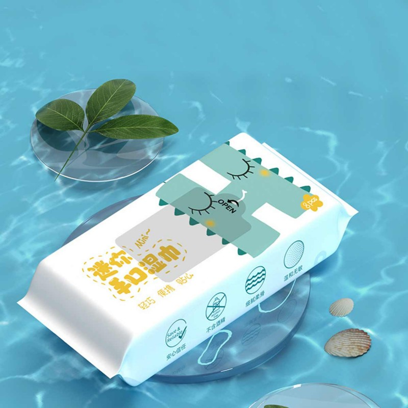 Soft Pocket Pack Travel-Size Wet Wipes Makeup Removal Beauty Wipes