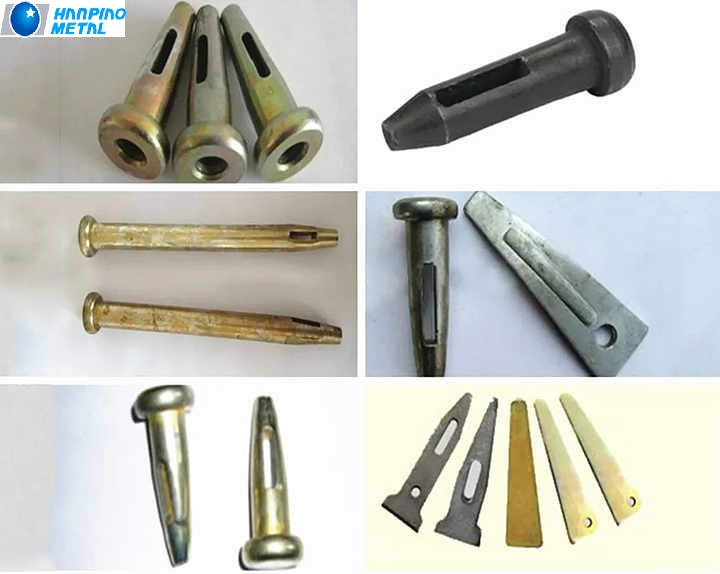 Hanpiao Pin Durable Aluminum Galvanized Concrete Formwork Wedge Pins for Construction