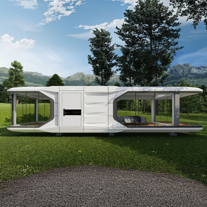 Modern Capsule Unit Space Capsule House Prefabricated Modular Capsule Room Tiny Home Apple Cabin for Commercial Space