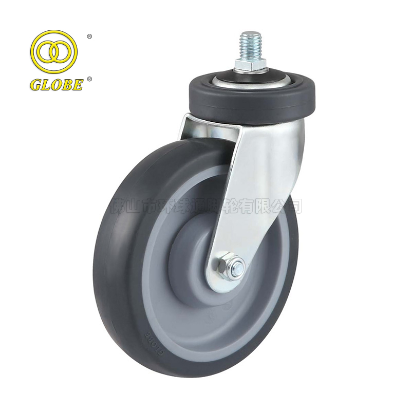 Heavy Duty Caster Wheel Rubber Wheel Castor 3inch 4inch 5inch TPR PU